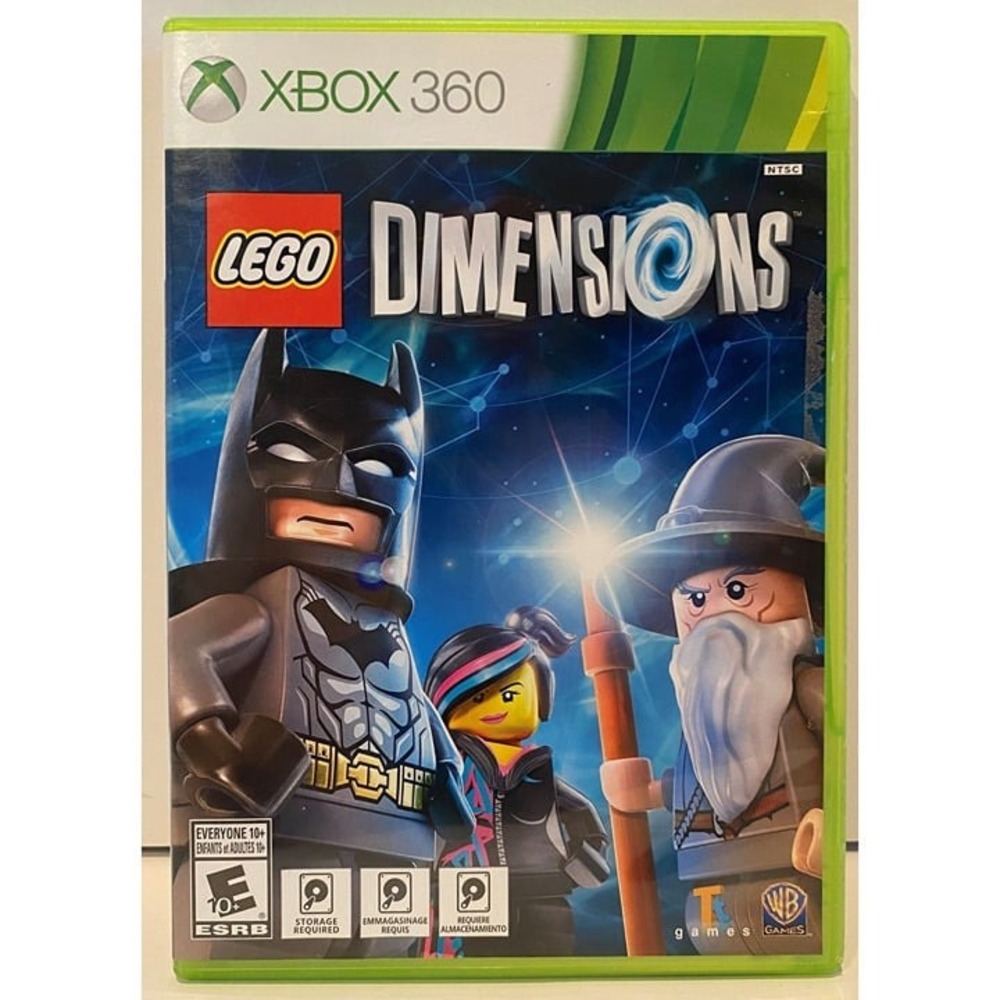 LEGO Dimensions Xbox 360 Video Game Disc Only Case NTSC Action Adventure E10+